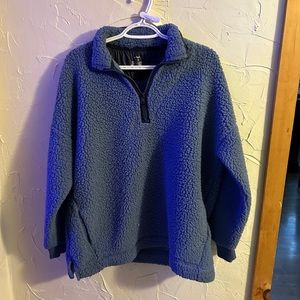 Aeire wool quarter zip fleece